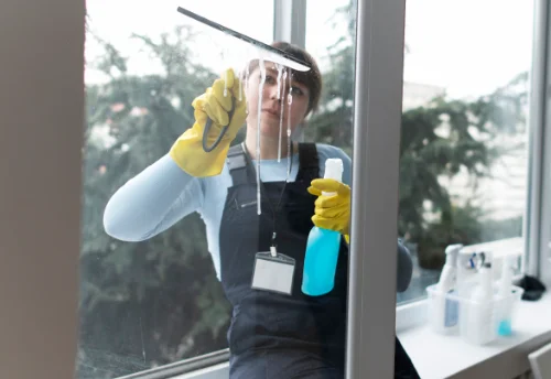 Nettoyage de vitres intérieures et extérieures à Chalifert